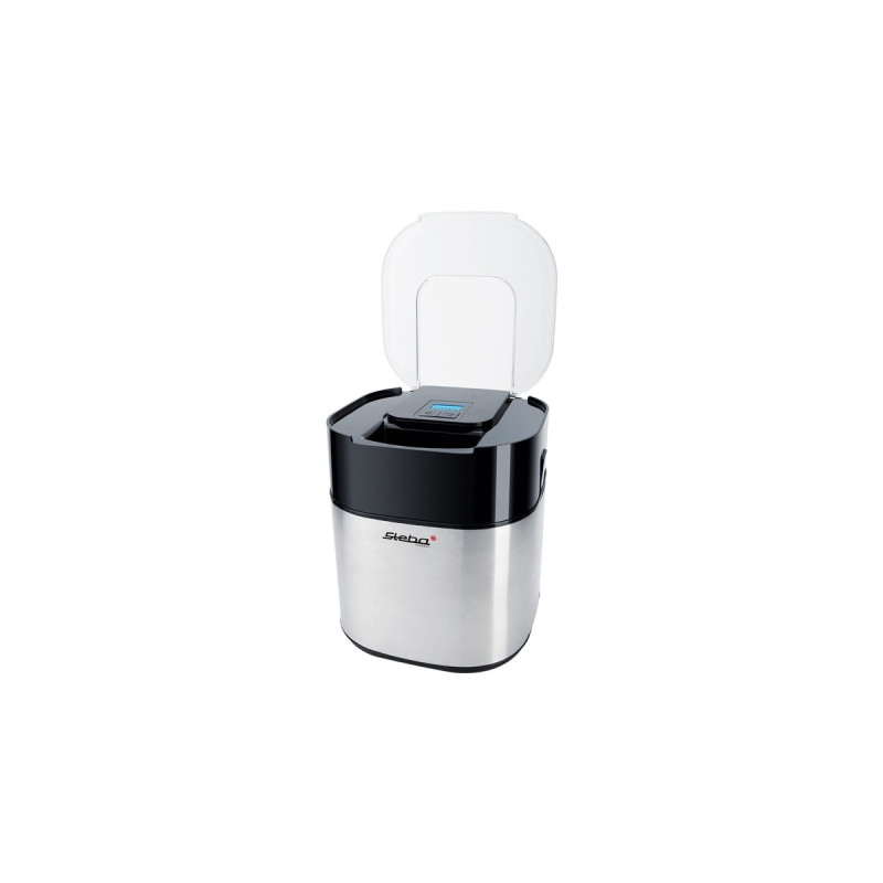 Steba IC 30, Eismaschine(edelstahl/schwarz, Kühlakku , Outlet)