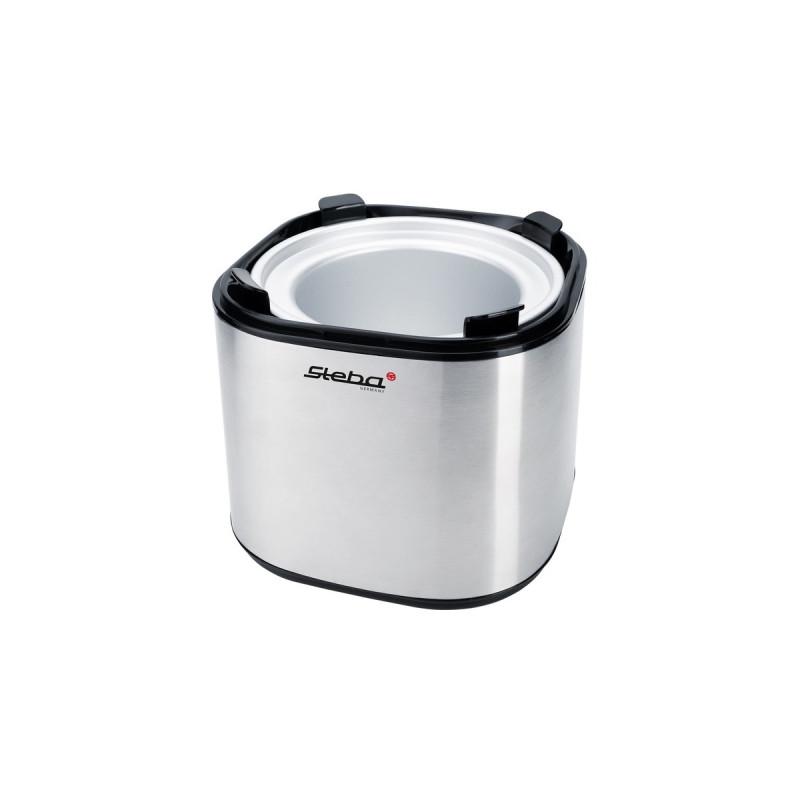 Steba IC 30, Eismaschine(edelstahl/schwarz, Kühlakku , Outlet)