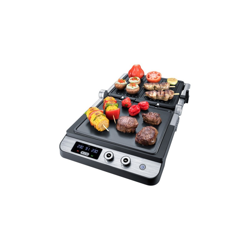 Steba Kontaktgrill FG 120(silber, 1.800 Watt)