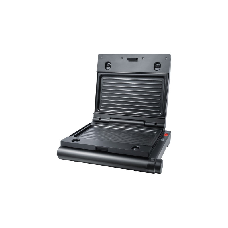 Steba Multi-Snack-Maker 3in1 SG 55, Sandwichmaker(schwarz, 1.100 Watt, mit 3 Platten-Sets, Outlet)