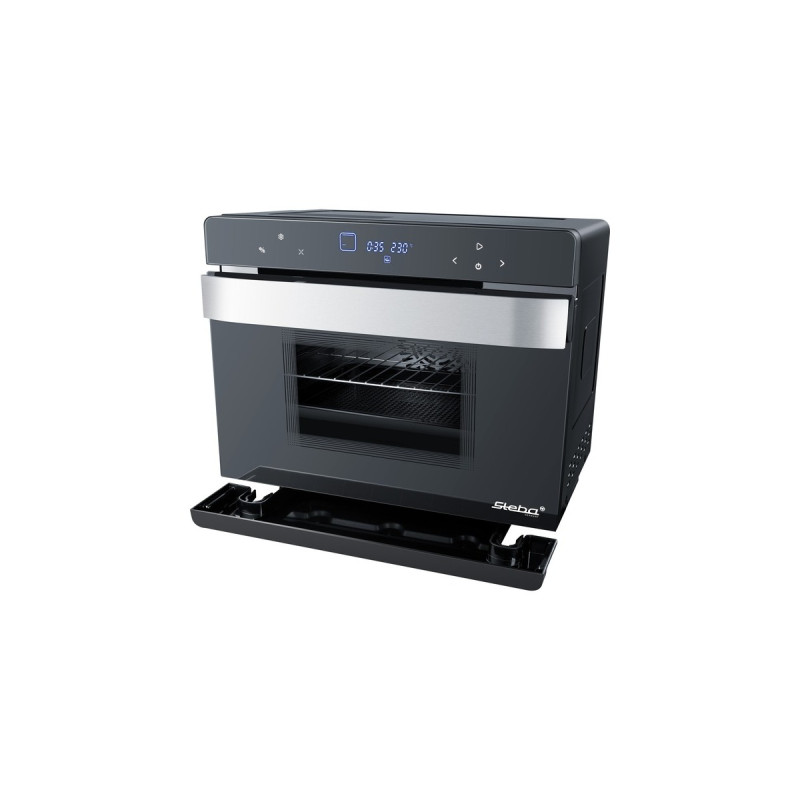 Steba Multifunktions-Dampfbackofen DG 30, Mini-Backofen(schwarz/silber)