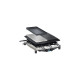 Steba Raclette RC 4 Plus Deluxe Chrom(edelstahl/schwarz)