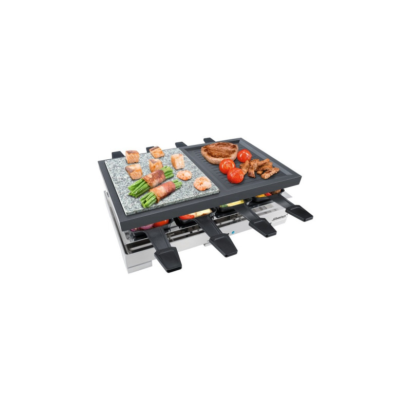 Steba Raclette RC 88(edelstahl/schwarz)