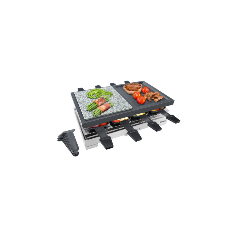Steba Raclette RC 88(edelstahl/schwarz)