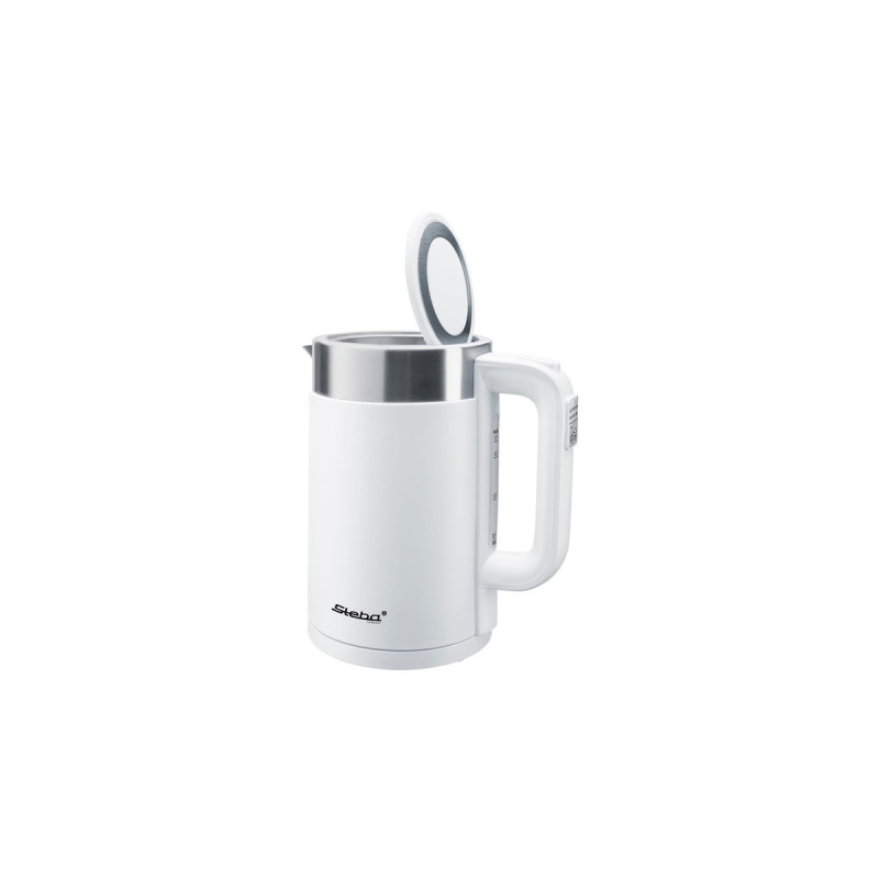 Steba WK 11 Bianco, Wasserkocher(weiß/edelstahl, 1,7 Liter)