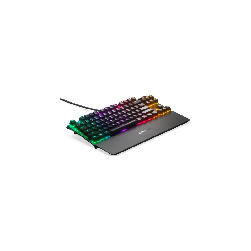 SteelSeries APEX 7 TKL, Gaming-Tastatur(schwarz, DE-Layout, SteelSeries QX2 Red)