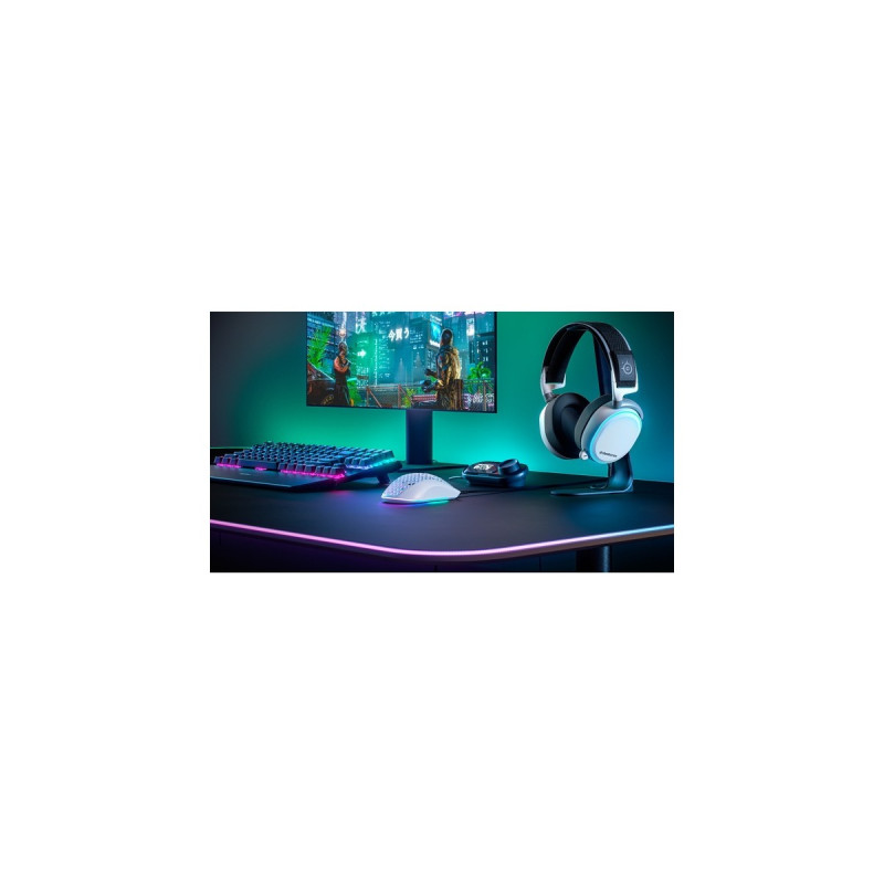 SteelSeries Aerox 3 Snow 2022, Gaming-Maus(weiß)