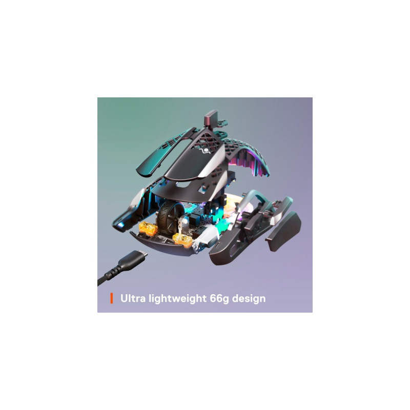 SteelSeries Aerox 5, Gaming-Maus(schwarz)