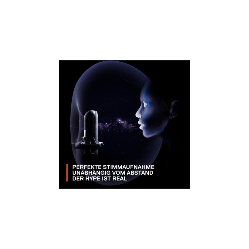 SteelSeries Alias, Mikrofon(schwarz, USB-C)