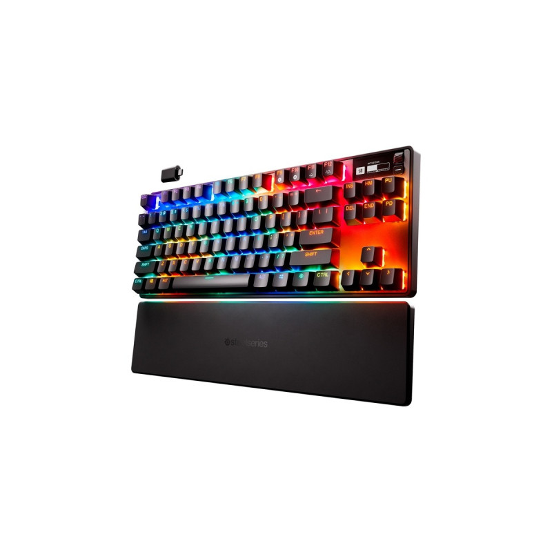 SteelSeries Apex Pro TKL Wireless, Gaming-Tastatur(schwarz, DE-Layout, SteelSeries OmniPoint 2.0)