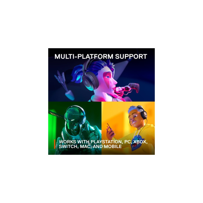 SteelSeries Arctis Nova 1P, Gaming-Headset(schwarz, 3.5 mm Klinke)