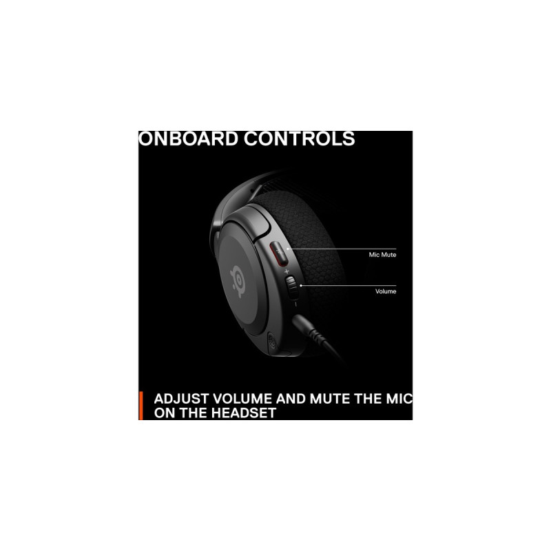 SteelSeries Arctis Nova 1, Gaming-Headset(schwarz, 3.5 mm Klinke)