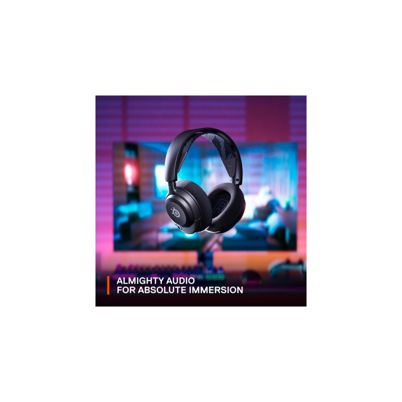SteelSeries Arctis Nova 4, Gaming-Headset(schwarz/grün, 2,4 GHz)