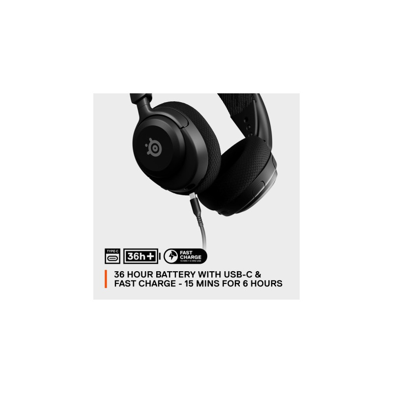 SteelSeries Arctis Nova 4, Gaming-Headset(schwarz/grün, 2,4 GHz)