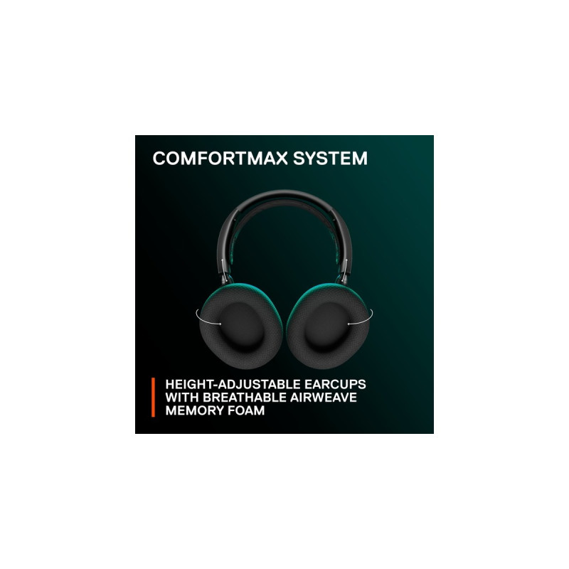 SteelSeries Arctis Nova 7, Gaming-Headset(schwarz, USB-C, Bluetooth)