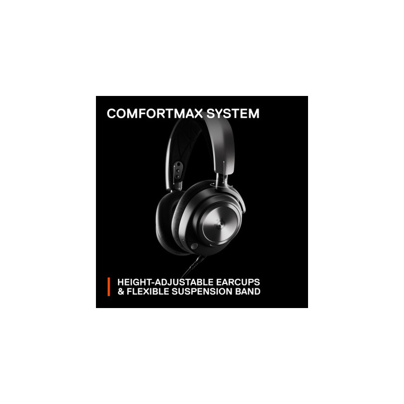 SteelSeries Arctis Nova Pro, Gaming-Headset(schwarz, USB-C, Klinke)