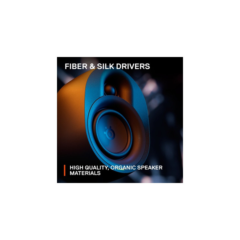 SteelSeries Arena 7, Lautsprecher(schwarz, 3.5 mm Klinke, Bluetooth, Optischer Eingang)