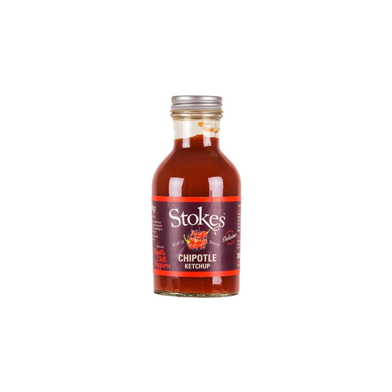 Stokes Sauces Chipotle Ketchup, Sauce(245 ml)