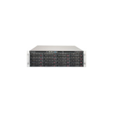 Supermicro CSE-836BE2C-R1K03JBOD, Rack-Gehäuse(schwarz, 3 Höheneinheiten, inkl.redundantes 1000-Watt-Netzteil)
