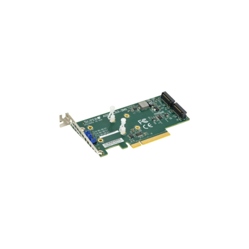 Supermicro Card AOC-SLG3-2M2, Schnittstellenkarte