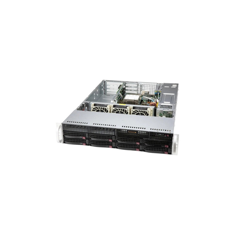 Supermicro SuperServer SYS-520P-WTR, Barebone(schwarz, 2 HE, ohne Betriebssystem)