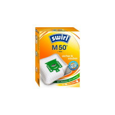 Swirl Staubsaugerbeutel M50 EcoPor(4 Beutel, 1 Abluftfilter)
