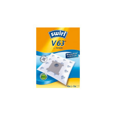 Swirl Staubsaugerbeutel V63 EcoPor(4 Beutel + 1 Filter, für Vorwerk)