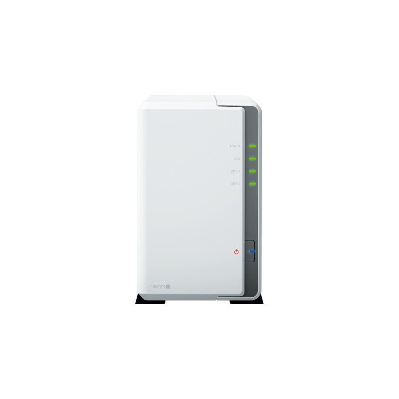 Synology DS223j, NAS(weiß)