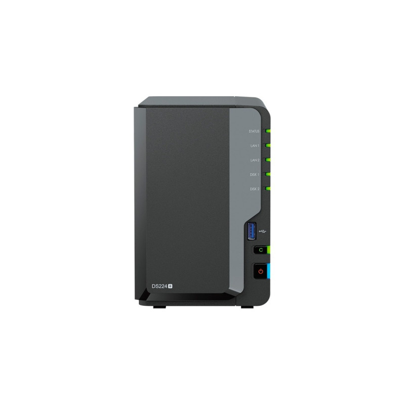 Synology DS224+, NAS(schwarz)