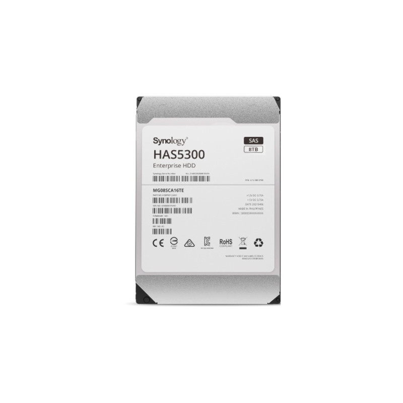 Synology HAS5300-8T, Festplatte(SAS 12 Gb/s, 3,5