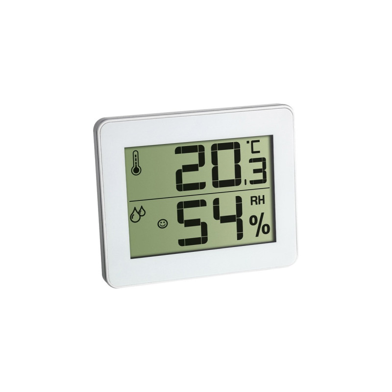 TFA Digitales Thermo-Hygrometer 30.5027, Thermometer(weiß (glänzend))