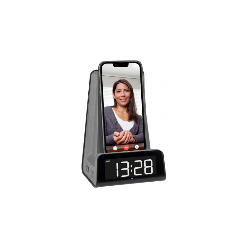 TFA Digitalwecker mit Induktions-Ladestation ICONcharge