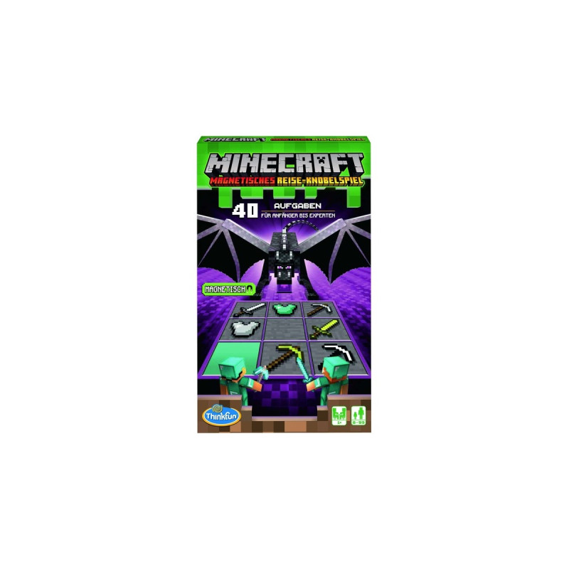 THINK FUN Minecraft - Das magnetische Reisespiel, Geschicklichkeitsspiel