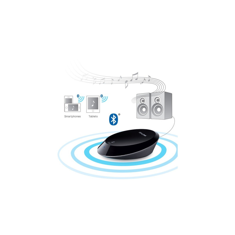 TP-Link HA100 BT Musikempfänger, Bluetooth-Adapter(schwarz)