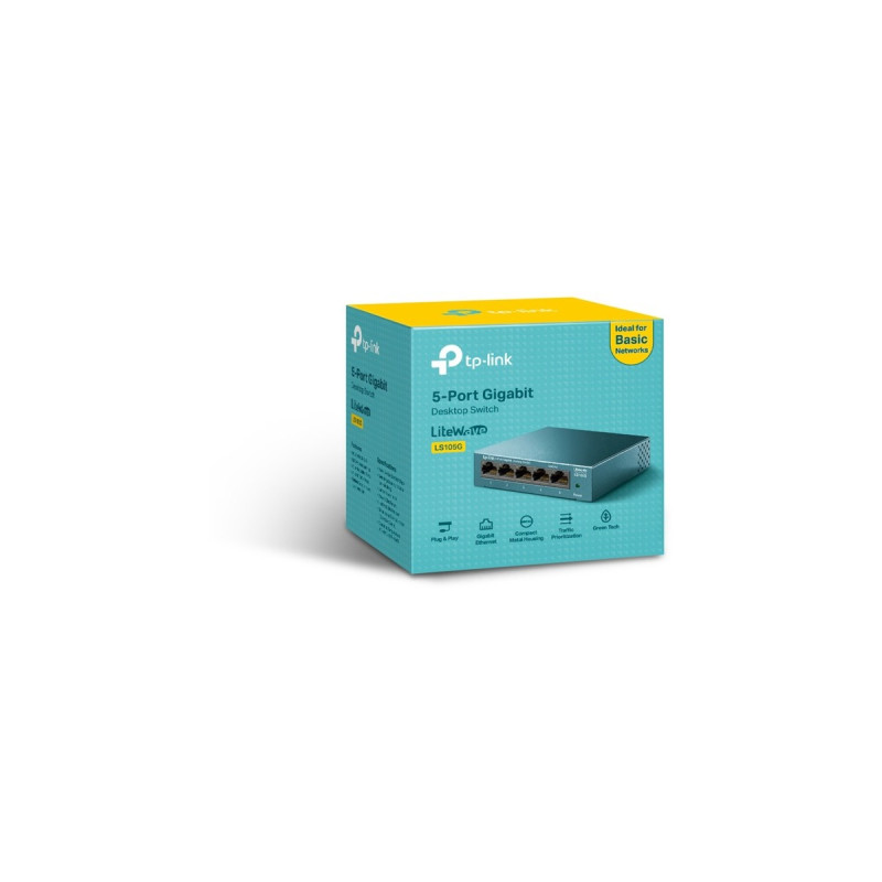 TP-Link LiteWave LS105G, Switch(blau)