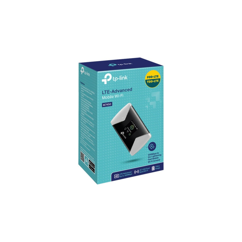 TP-Link M7450, LTE-Hotspot(schwarz/silber)