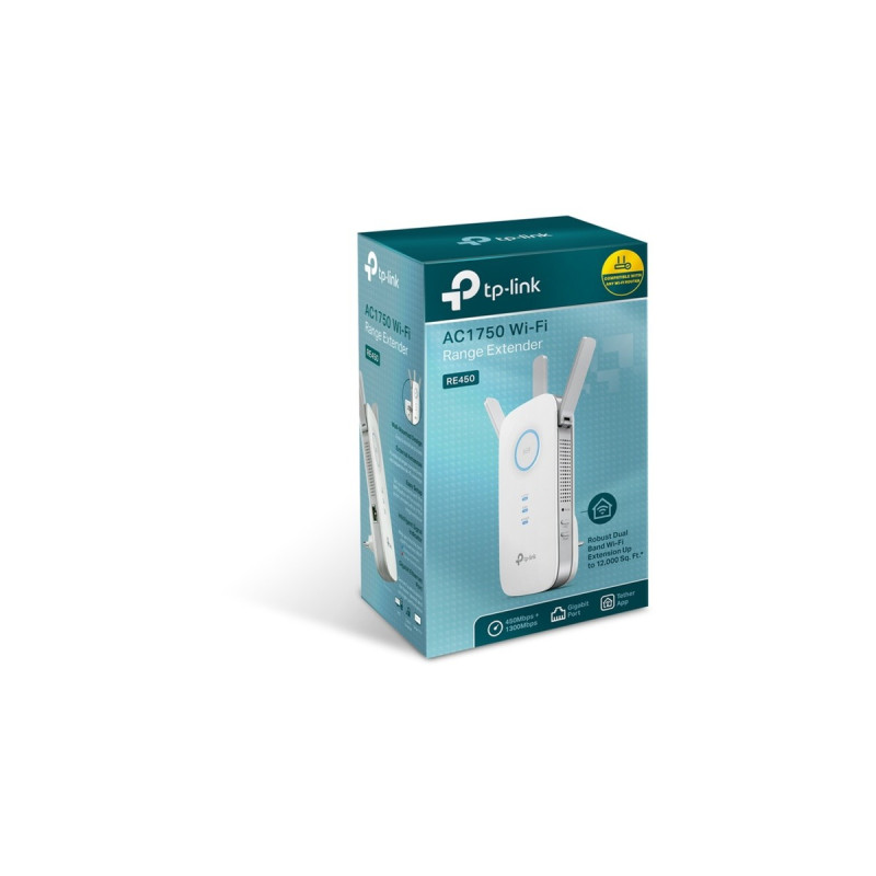 TP-Link RE450 AC1750 Wi-Fi Range Extender, Repeater(weiß)