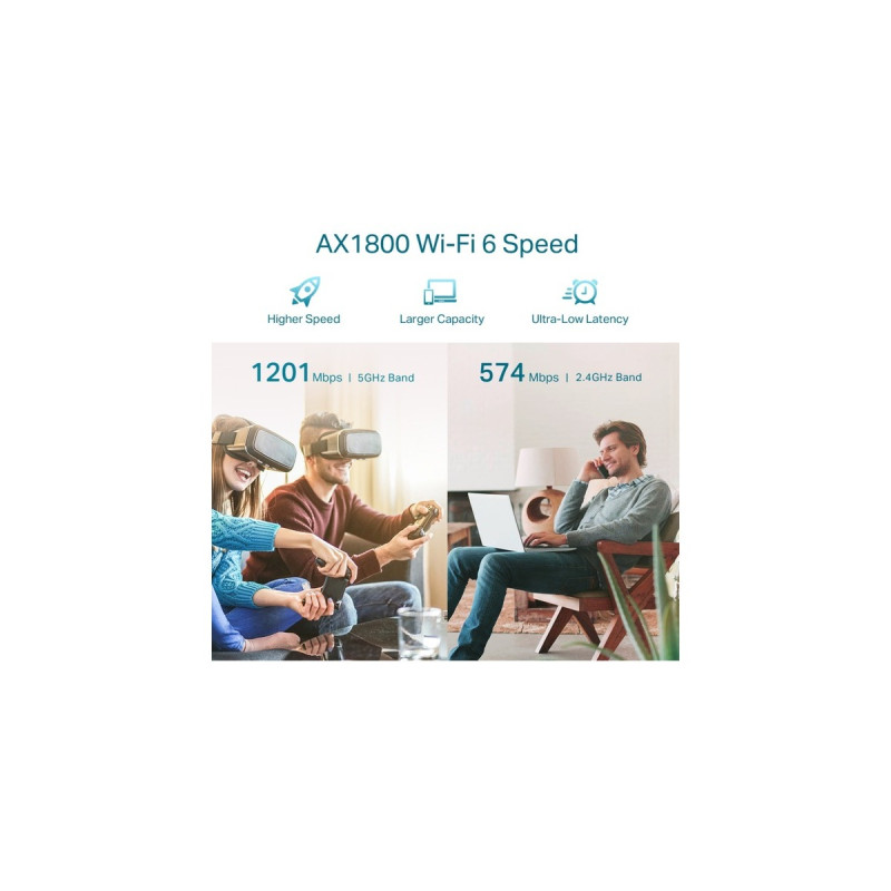 TP-Link RE605X AX1800 Wi-Fi Range Extender, Repeater(weiß)