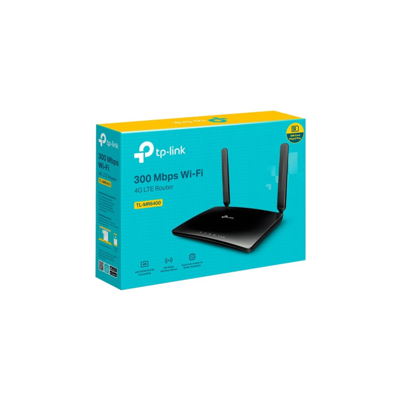TP-Link TL-MR6400, Router(schwarz)