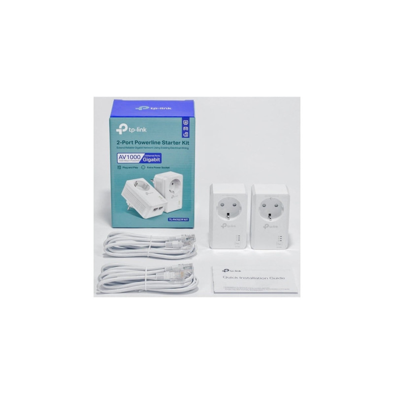 TP-Link TL-PA7027P Kit, Powerline(weiß)
