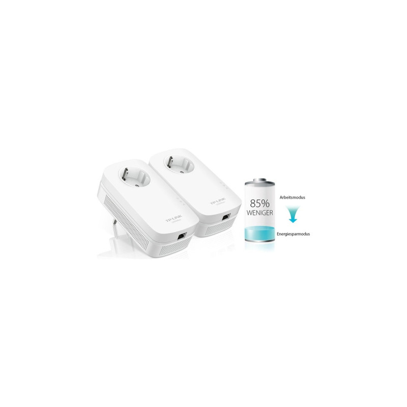 TP-Link TL-PA8010P KIT, Powerline(weiß, zwei Adapter)
