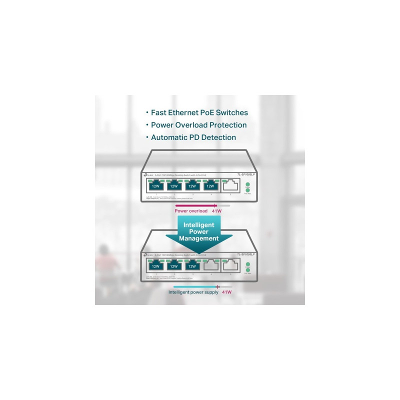 TP-Link TL-SF1005LP, Switch