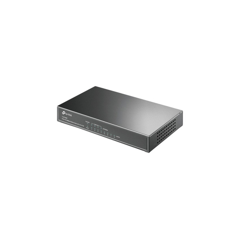 TP-Link TL-SF1008P V5.0, Switch(schwarz, PoE)