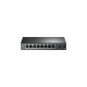 TP-Link TL-SF1008P V5.0, Switch(schwarz, PoE)