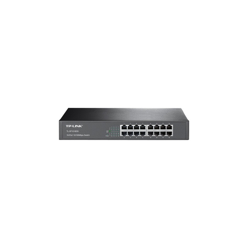 TP-Link TL-SF1016DS V3.0, Switch(schwarz)