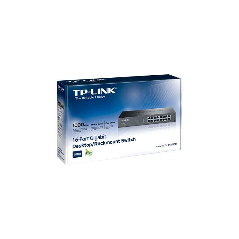 TP-Link TL-SG1016D, Switch(braun, Retail)