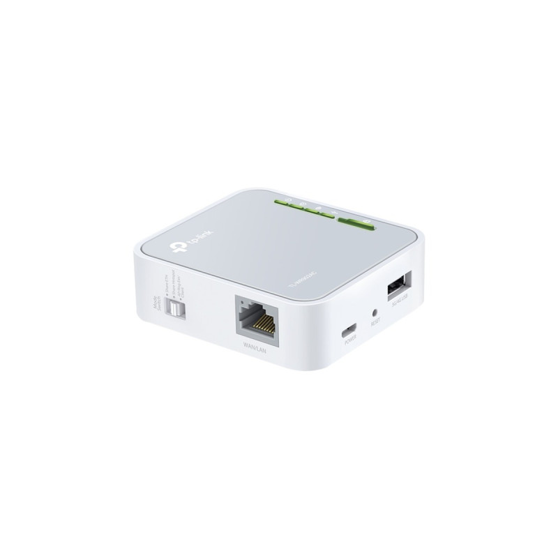 TP-Link TL-WR902AC Pocket 1FE/AC750/Ro, Router(weiß/grau)