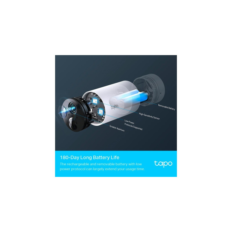 TP-Link Tapo C400S2, Überwachungskamera(weiß, 2x Kamera, 1x Hub)