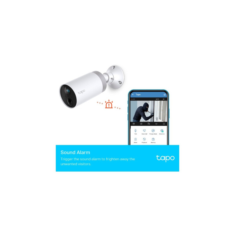 TP-Link Tapo C400S2, Überwachungskamera(weiß, 2x Kamera, 1x Hub)