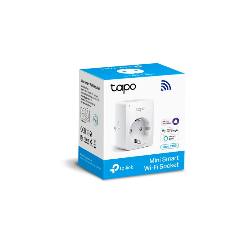 TP-Link Tapo P100, Schaltsteckdose(weiß, 4er Pack)